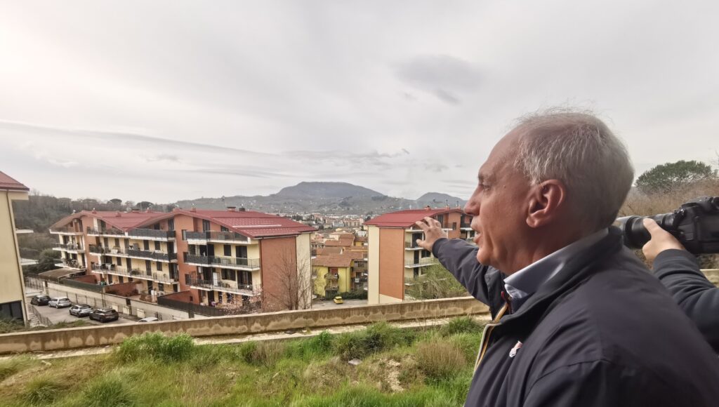 Nicola Giordano a rione Parco, Avellino