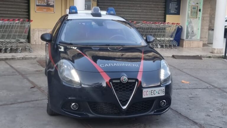 carabinieri supermercato montoro