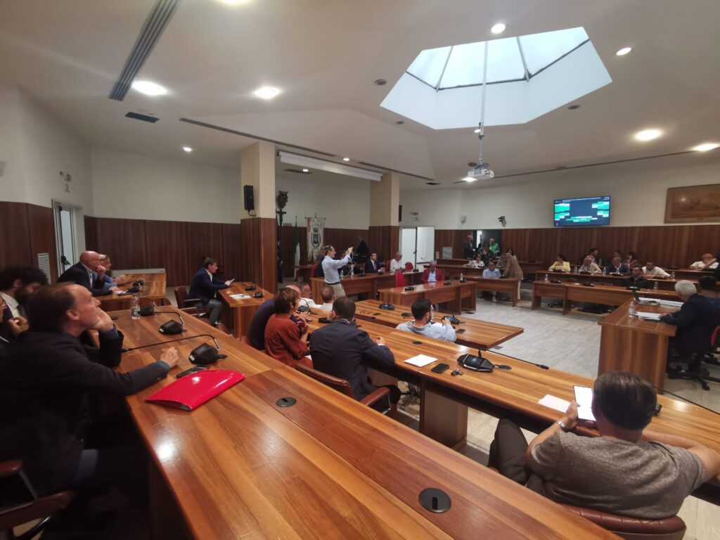 Ultimo consiglio comunale dell'Amministrazione Nargi, Avellino 17 lug 2025