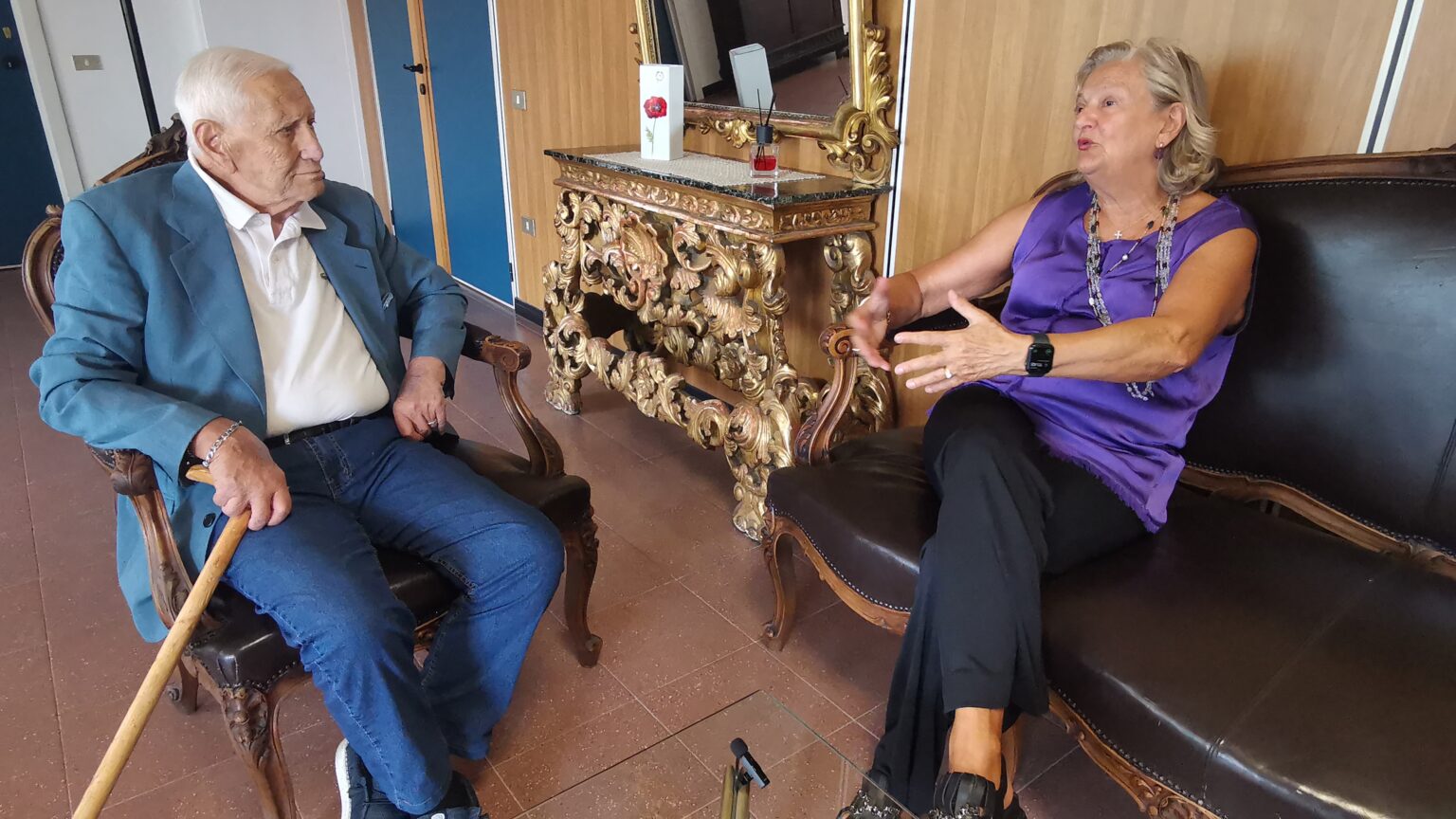 Il direttore Gianni Gesta intervista il commissario prefettizio del Comune di Avellino Giuliana Perrotta