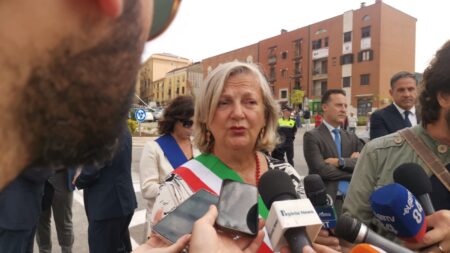 Perrotta inaugura Ponte Ferriera Avellino