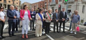 Ponte Ferriera inaugurazione Perrotta nastro