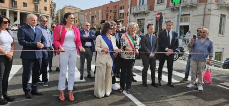 Ponte Ferriera inaugurazione Perrotta nastro