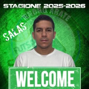 Nuovo acquisto per l’Asd Sandro Abate Soccer, è il paraguaiano Juan Adrian Gomez Salas