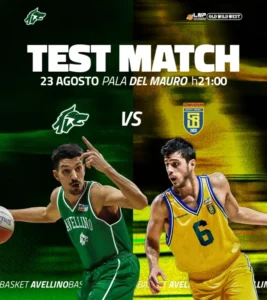 Avellino Basket, sabato l’amichevole con la Givova Scafati