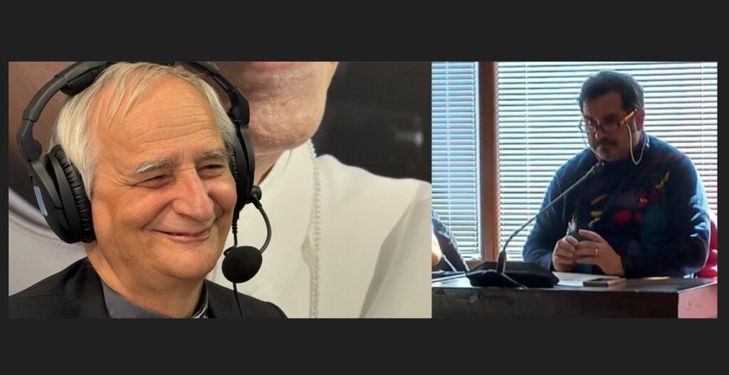 cardinale Zuppi e professore Romano Pesavento Cnddu