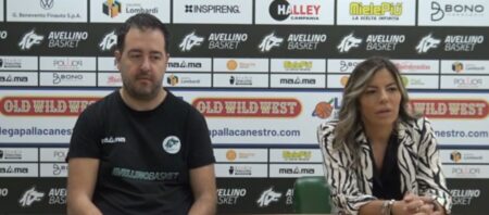 Emanuele Mazzalupi conferenza stampa Avellino Basket