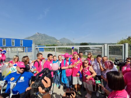 camminata rosa giovanni esposito centro autismo avellino