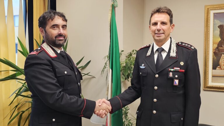 carabinieri aquilonia lauciello saluta colonnello zito