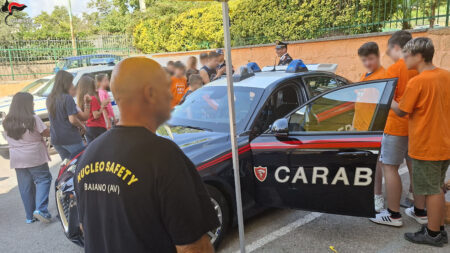 carabinieri baiano campo scuola