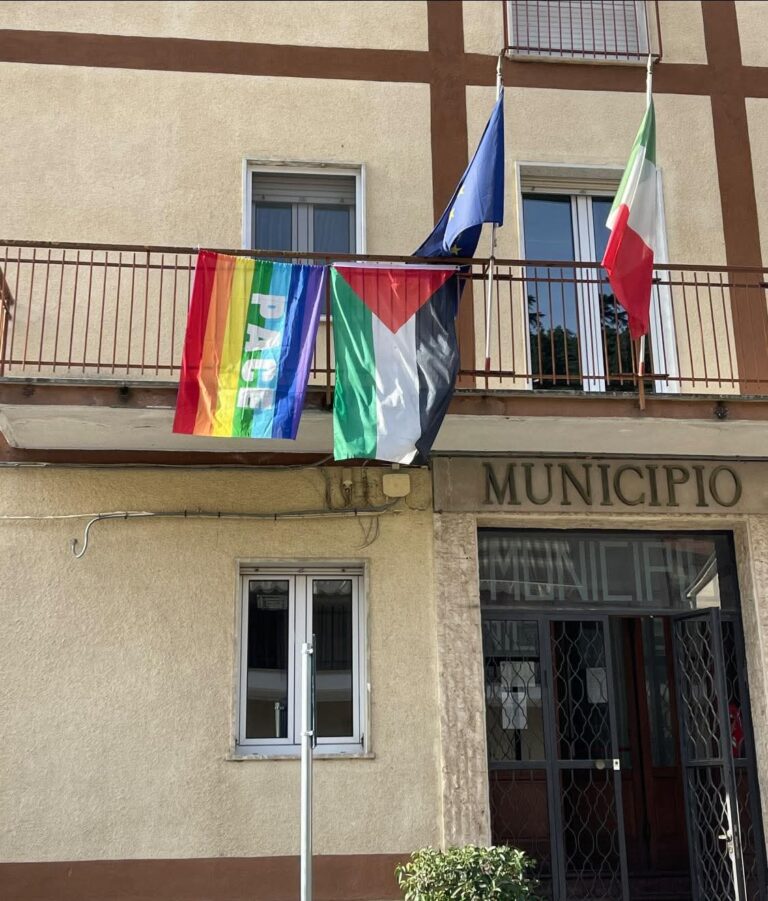 san nicola baronia bandiera palestina