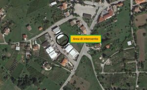 torella via primo maggio centro raccolta area intervento