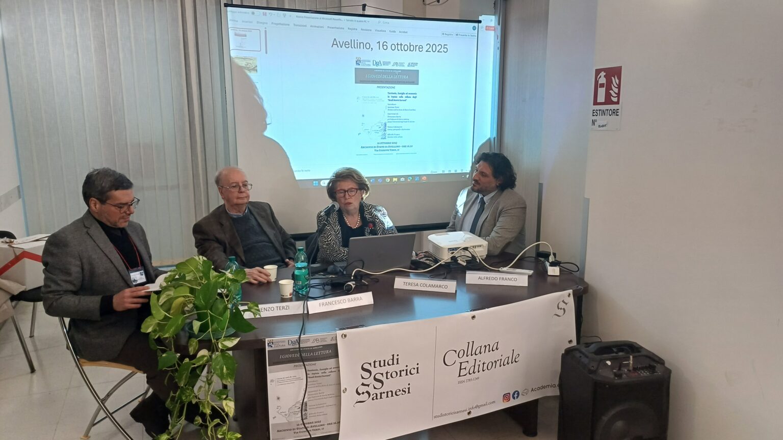 All’Archivio di Stato la collana degli Studi Storici Sarnesi tra protoindustria, città dei casali e gestione delle acque