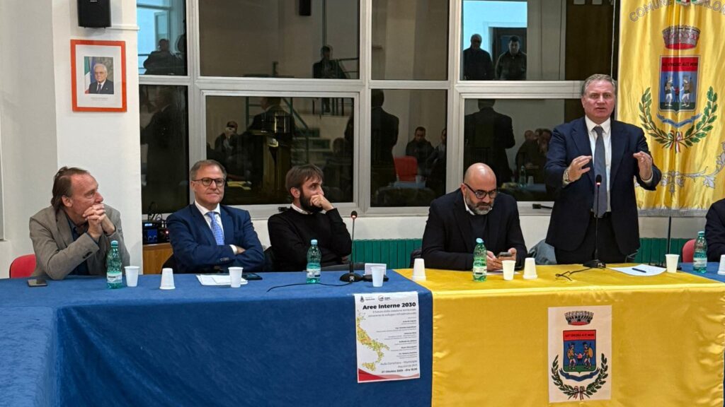 Aree interne, Gengaro e Buonopane: azioni concrete, al di là della retorica. Graziano: si riparta dalla gestione dell’acqua pubblica