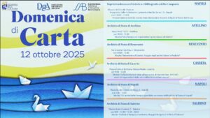 Domenica di Carta 2025 archivio di stato locandina