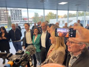 Schlein ad Avellino con Piero De Luca, Maurizio Petracce, Antonio Gengaro, Laura Cervinaro e Anna Nazzaro