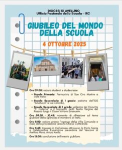 giubileo della scuola locandina