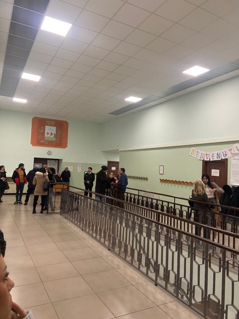 Ariano voto elezioni regionali seggio 1