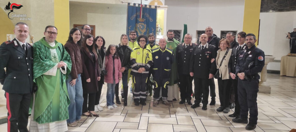Carabinieri incontro Forino Contrada