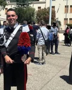 Carabiniere 23enne muore in servizio nel Foggiano, il cordoglio dei colleghi: siamo in lutto
