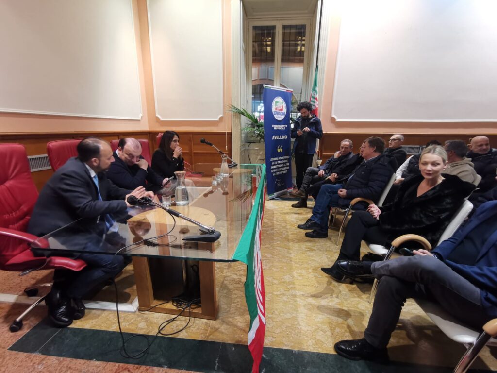 Forza Italia conf stampa Livio Petitto eletto consigliere regionale