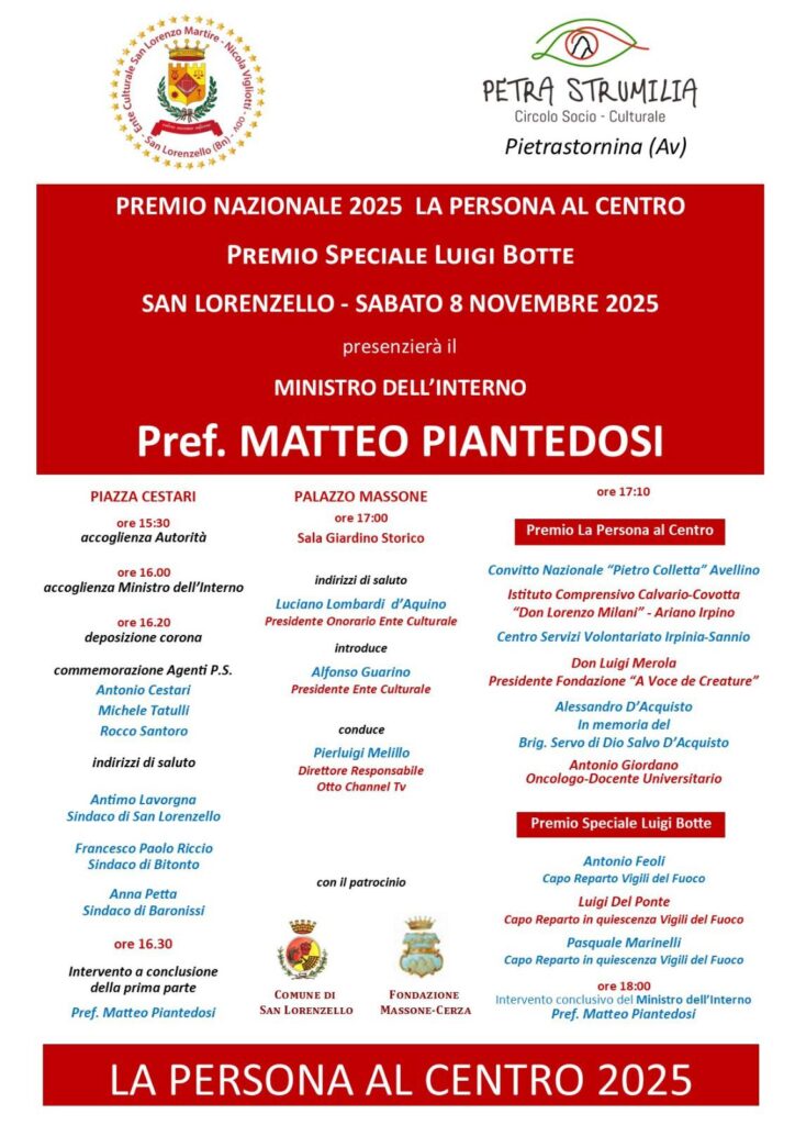Petra Strumilia, il premio Giustizia e Legalità riparte dalla “Persona al centro”
