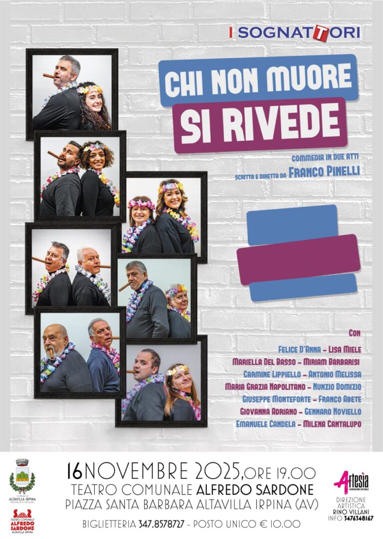 Al Teatro Sardone di Altavilla in scena i Sognattori