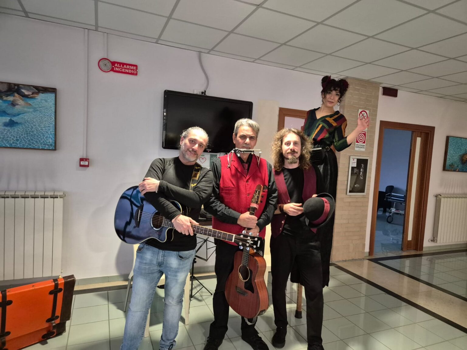 Babbalrum, arte e solidarietà per regalare sorrisi ai pazienti dell’Hospice