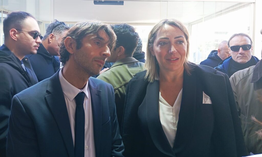 Ines Fruncillo con Donzelli