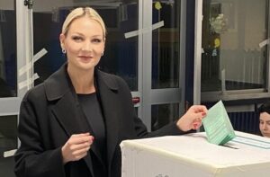 Laura Nargi al voto
