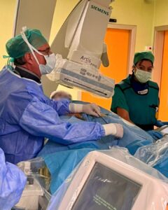Ad Ariano Irpino il primo intervento in Italia di embolectomia polmonare meccanica con tromboaspirazione manuale