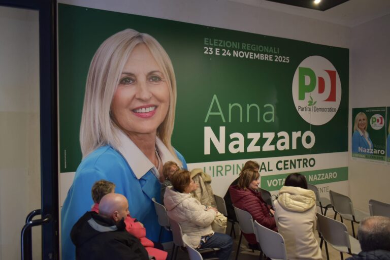 Anna Nazzaro (Pd): necessario il contributo di tutti per costruire una nuova Irpinia