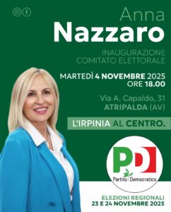 Anna Nazzaro Pd Inaugurazione comitato elettorale