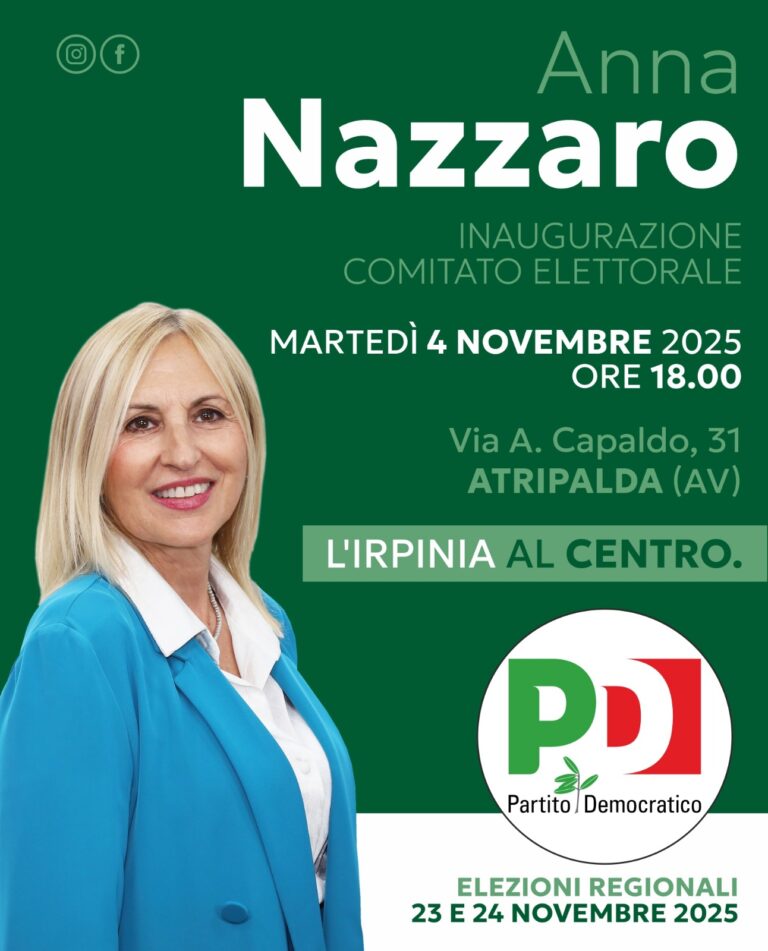 Anna Nazzaro Pd Inaugurazione comitato elettorale