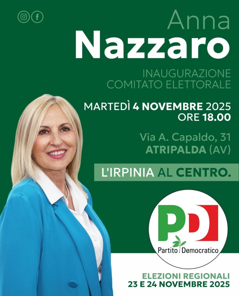 Anna Nazzaro Pd Inaugurazione comitato elettorale