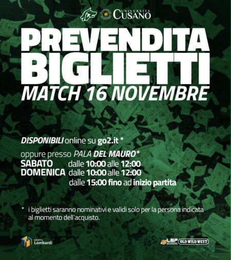Avellino Basket prevendita locandina