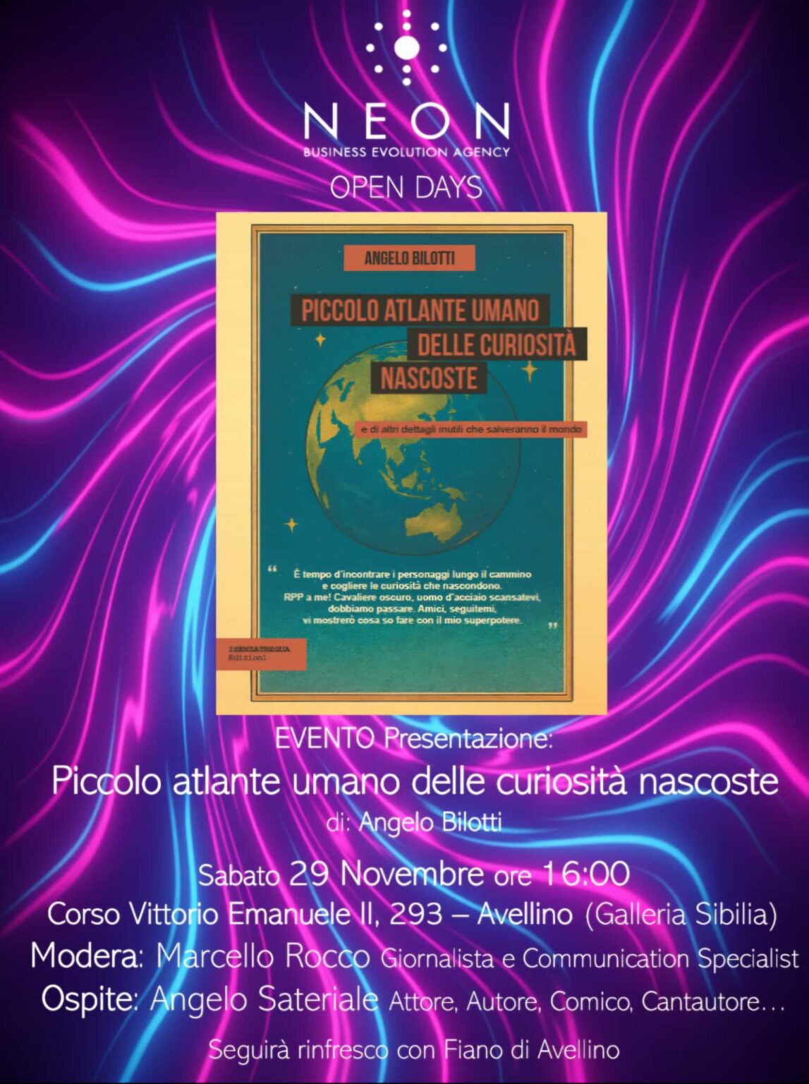 Quelle storie nascoste dietro ogni volto, Bilotti presenta il “Piccolo atlante umano delle curiosità nascoste”