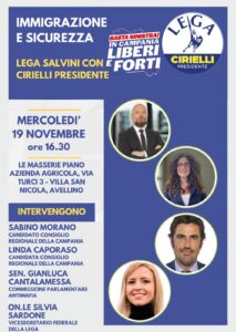 Lega Cesinali locandina convegno