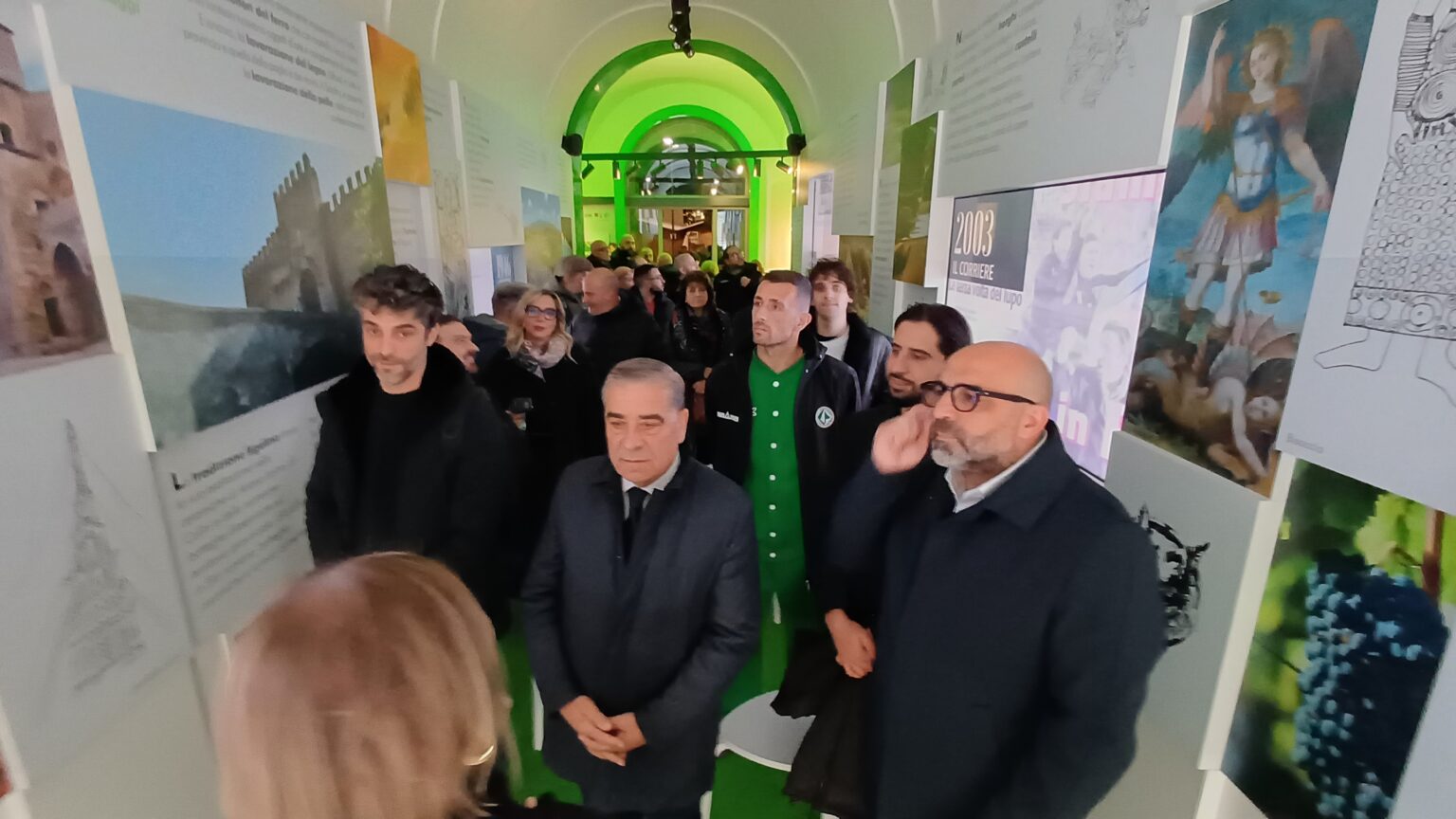 FOTO/Una mostra racconta la storia dell’Avellino, Buonopane e D’Agostino: nel calcio il riscatto di una comunita’