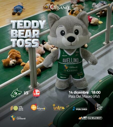 Avellino Basket Teddy Bear Toss