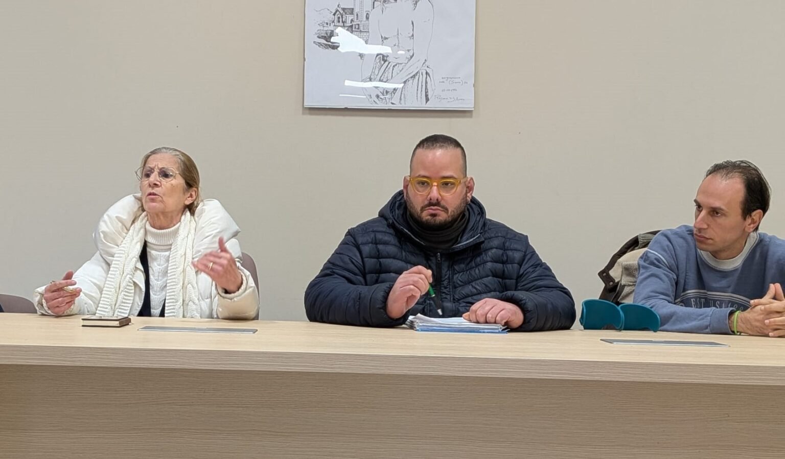 Rita Nicastro (Mia), Giovanni Esposito (Mid Campania) e Pasquale Luca Nacca (Insieme per Avellino e per l'Irpinia)