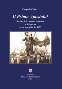 Copertina libro il Primo Apostolo di Pasquale Colucci su Sirignano