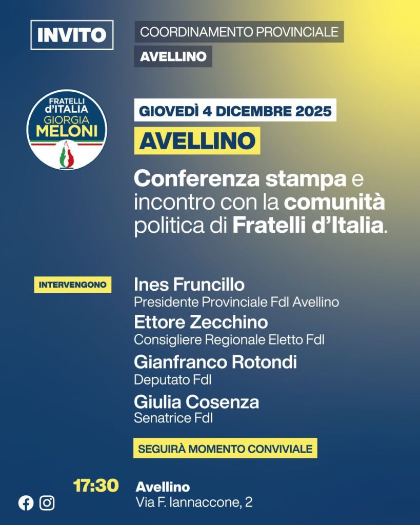 Fdi conf stampa locandina