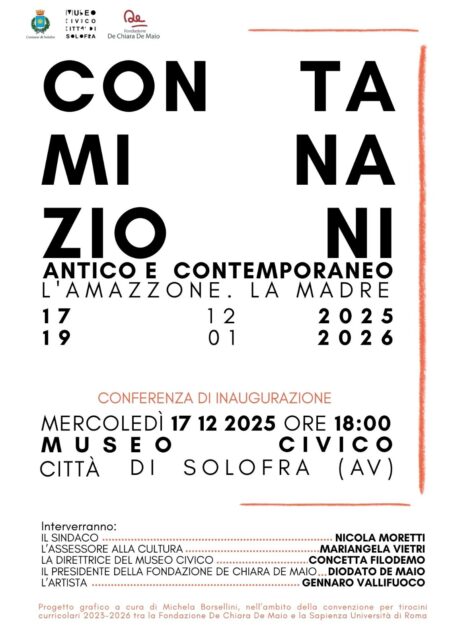 Al Museo Civico di Solofra “L’Amazzone. La Madre”, dai reperti archeologici alla ricerca artistica di Vallifuoco