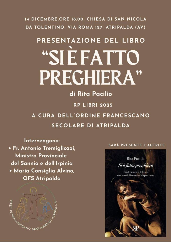 Ad Atripalda “Si è fatto preghiera”, Pacilio esplora il legame tra l’uomo e Dio attraverso la figura di San Francesco