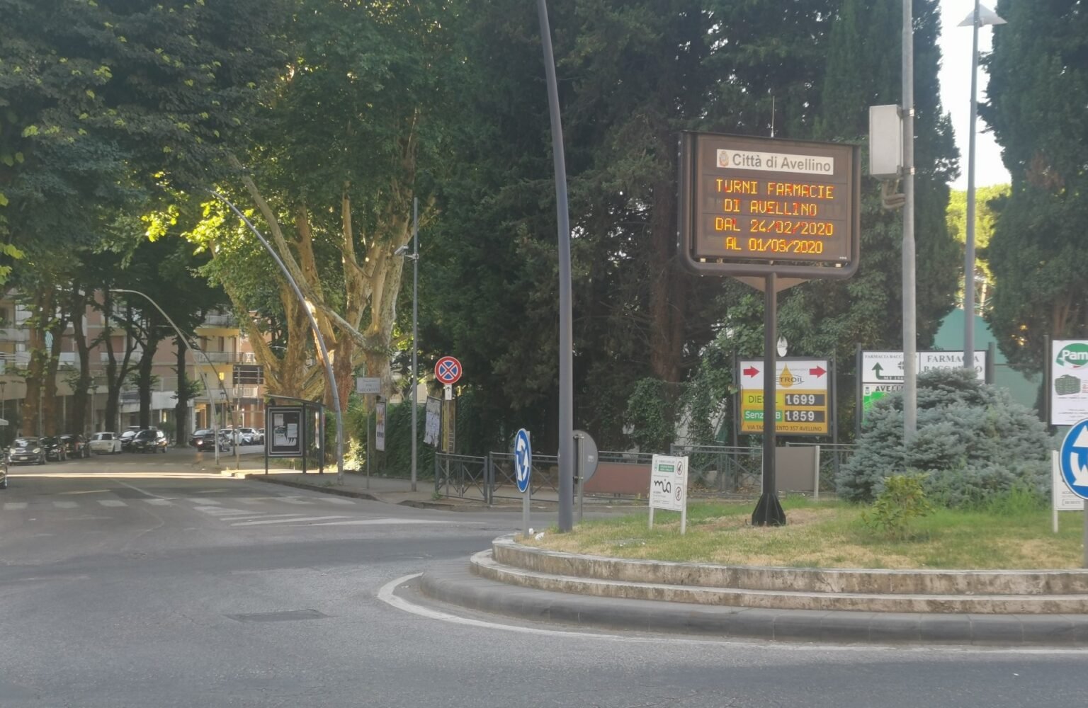 Strada Avellino, repertorio (rotonda via Tagliamento, via Annarumma)