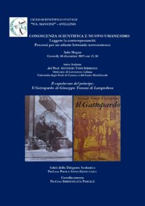 Leggere la contemporaneità, al liceo Mancini l’universo del Gattopardo raccontato da Iermano