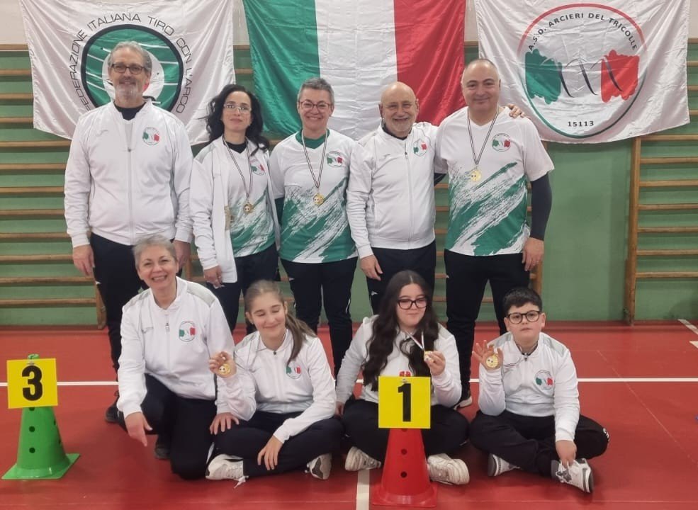 Riconoscimenti di prestigio per gli Arcieri del Tricolle