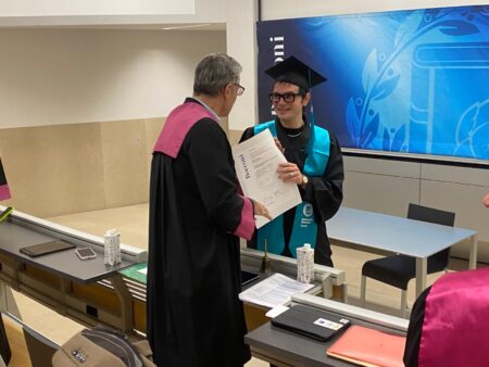 Laurea Spina, congratulazioni al neodottore