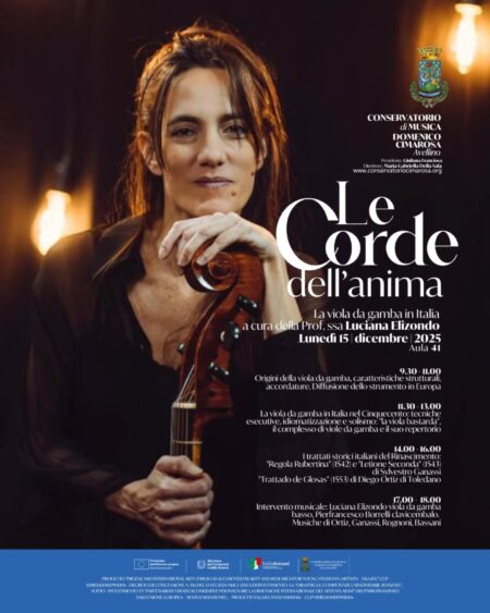 locandina cimarosa viola da gamba masterclass